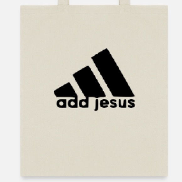 Add Jesus tote bag - Picture 1 of 1